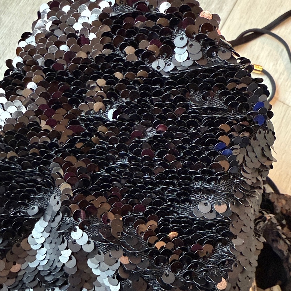 Black Sequin Beach Bunny Bikini - Picture 6 of 6